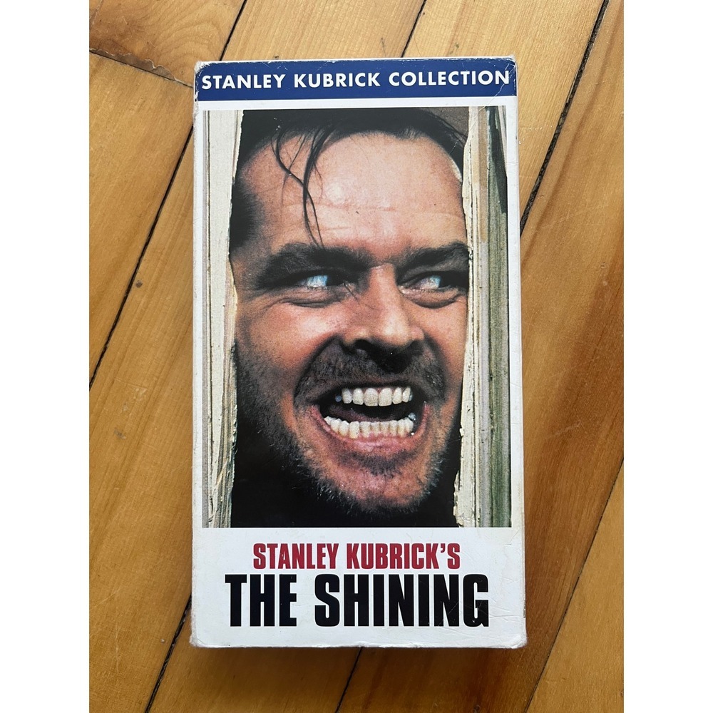Stanley Kubrick Collection The Shining VHS Movie Jack Nicholson Horror Film